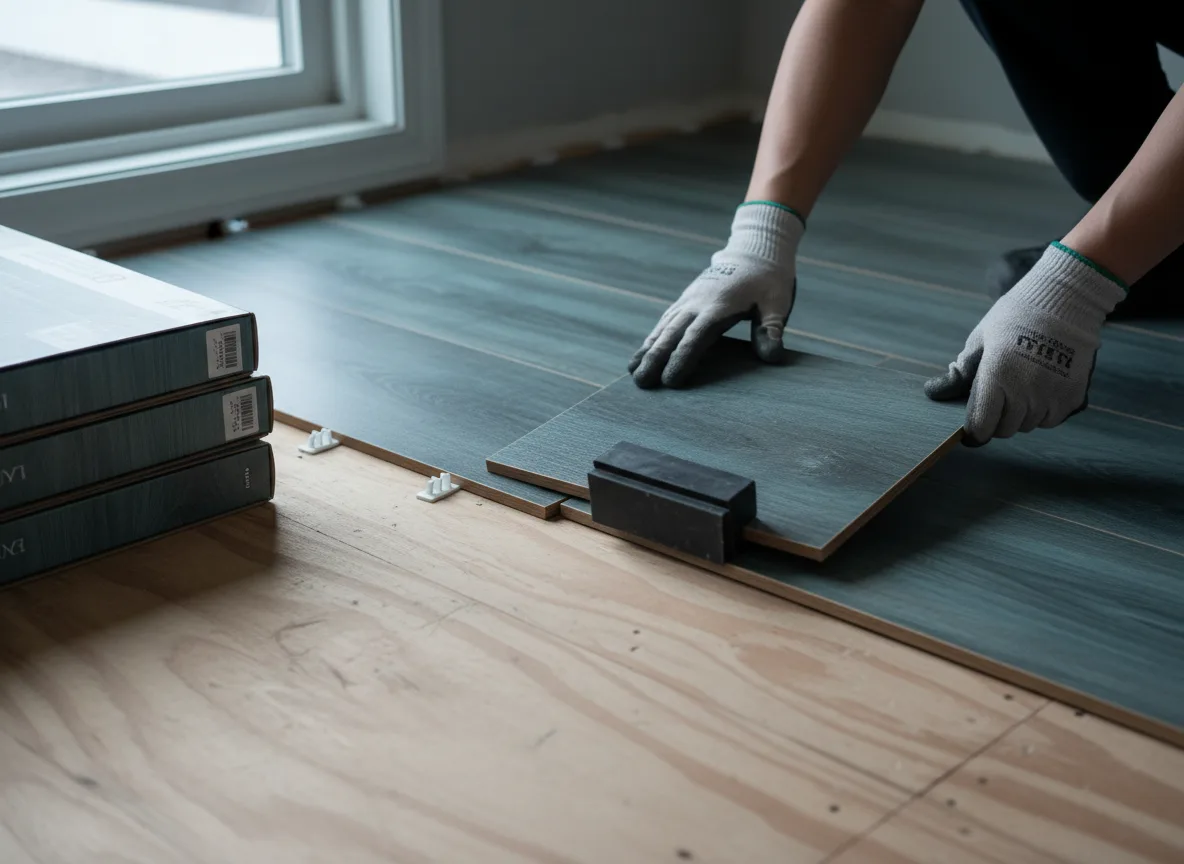 Luxury Vinyl Plank Installation company in Rome City, IN